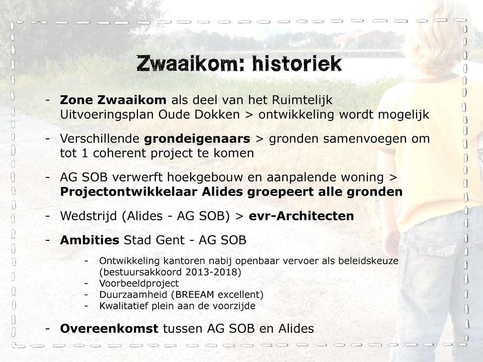 gronden - Wedstrijd (Alides - AG SOB) > evr-architecten - Ambities Stad Gent - AG SOB - Ontwikkeling kantoren nabij openbaar vervoer als beleidskeuze
