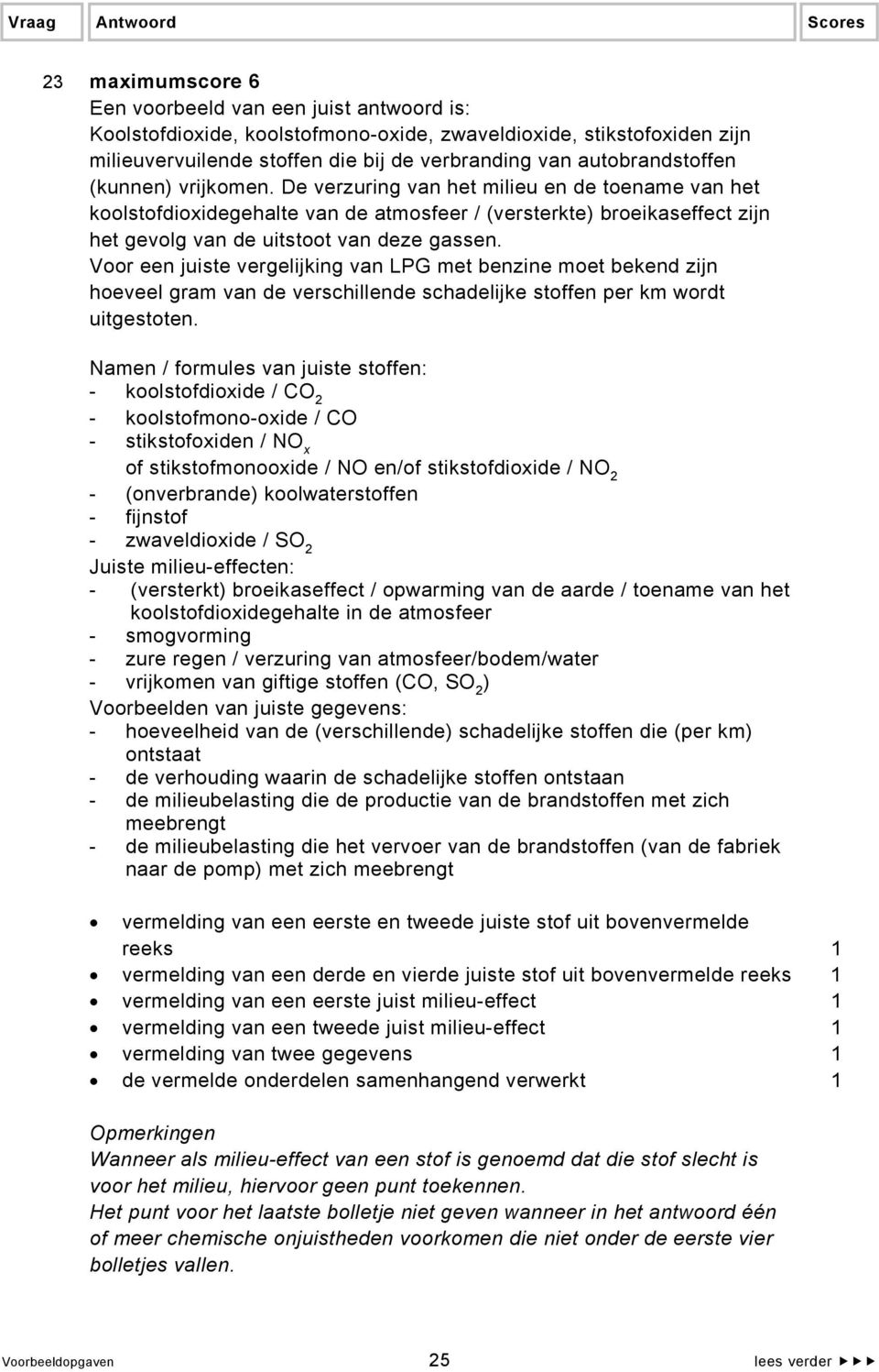 De verzuring van het milieu en de toename van het koolstofdioxidegehalte van de atmosfeer / (versterkte) broeikaseffect zijn het gevolg van de uitstoot van deze gassen.