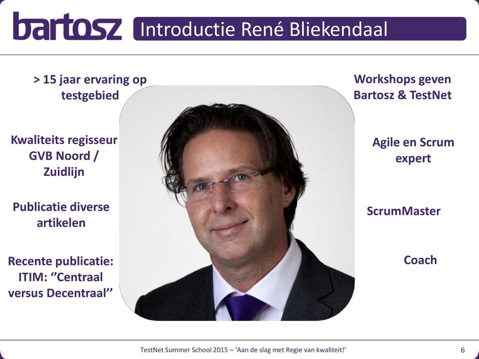 / Zuidlijn Publicatie diverse artikelen Agile en Scrum expert