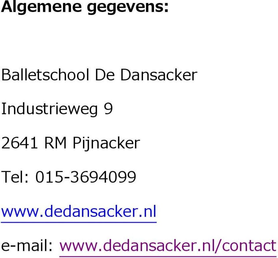 Pijnacker Tel: 015-3694099 www.