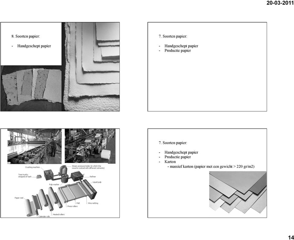 7.  - Karton - massief karton (papier met een gewicht >