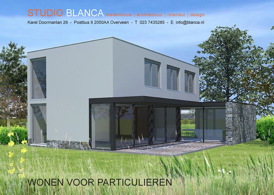 nl WONEN VOOR PARTICULIEREN STUDIO BLANCA - Karel Doormanlaan 26-2111XD