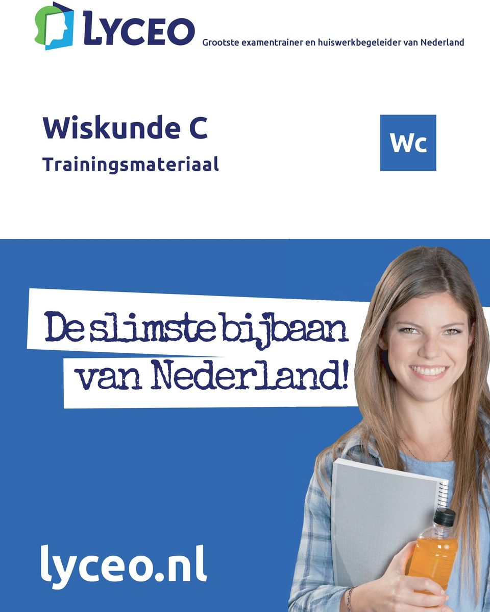 Wiskunde C Trainingsmateriaal De