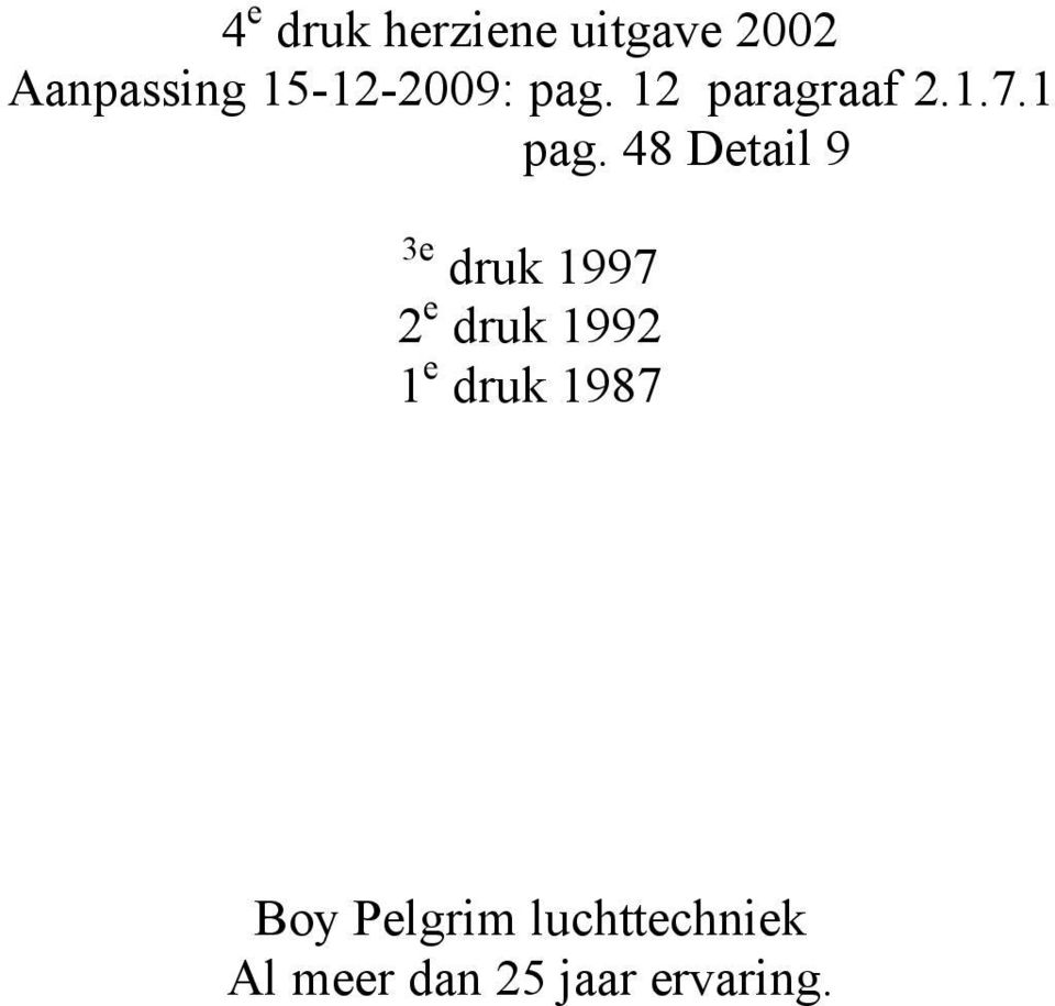 48 Detail 9 3e druk 1997 2 e druk 1992 1 e druk