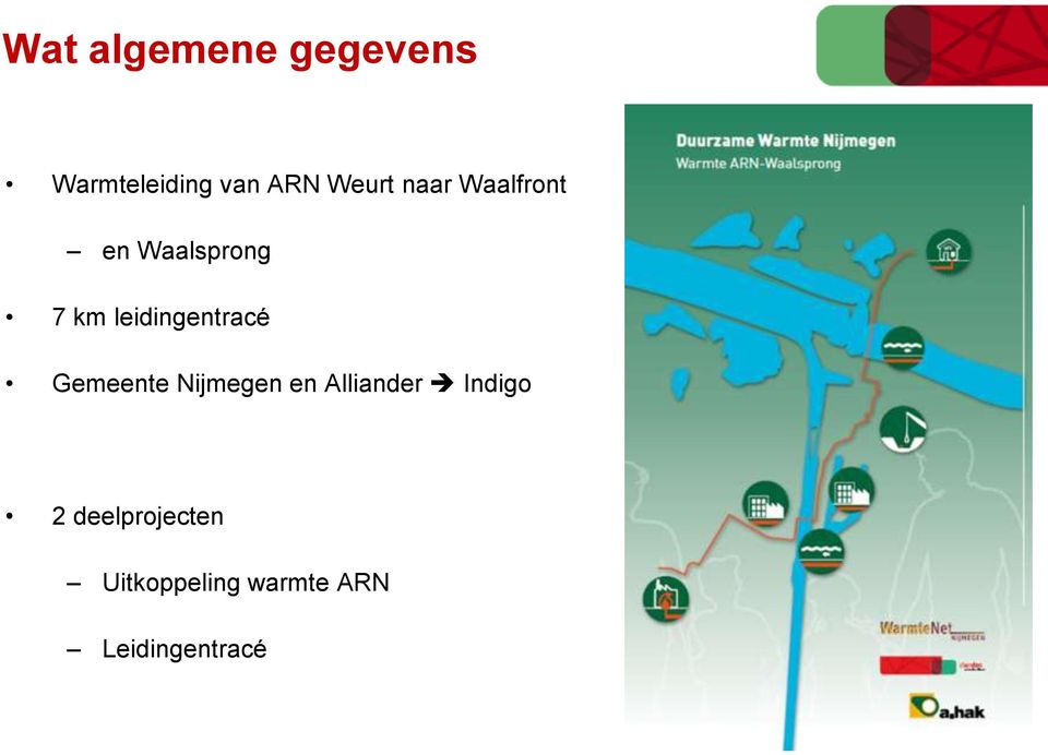 leidingentracé Gemeente Nijmegen en Alliander