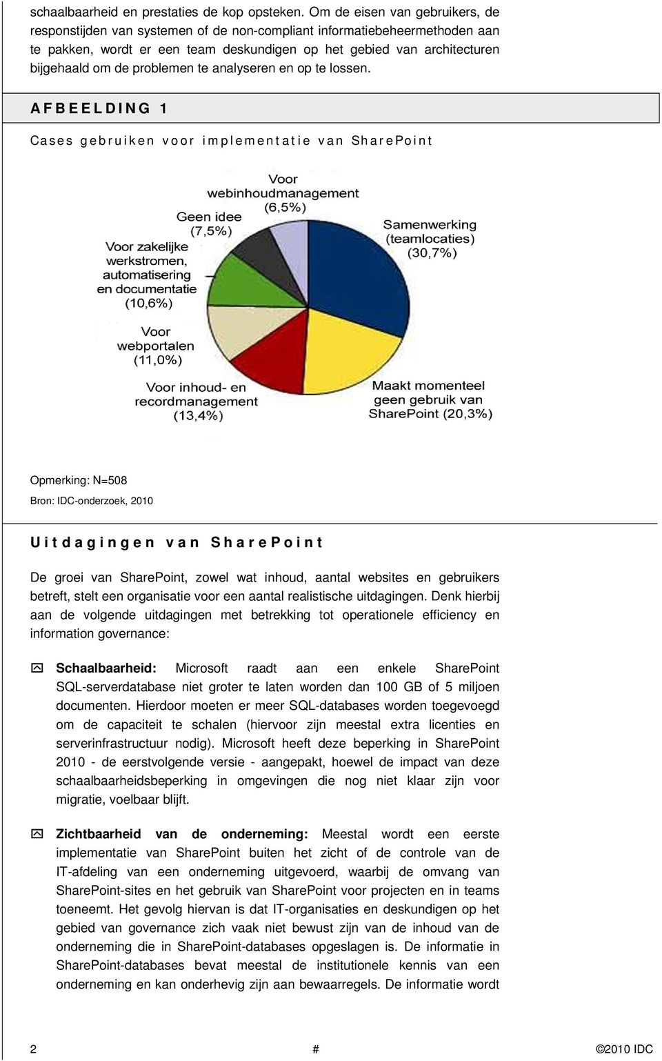 problemen te analyseren en op te lossen.