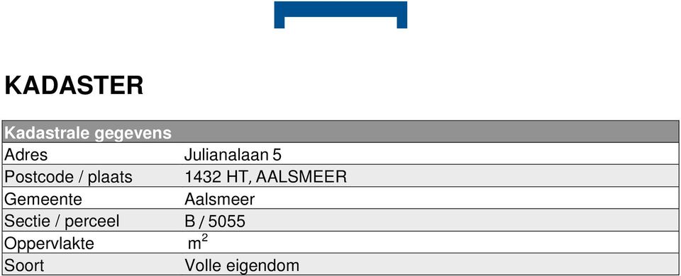 AALSMEER Gemeente Aalsmeer Sectie /