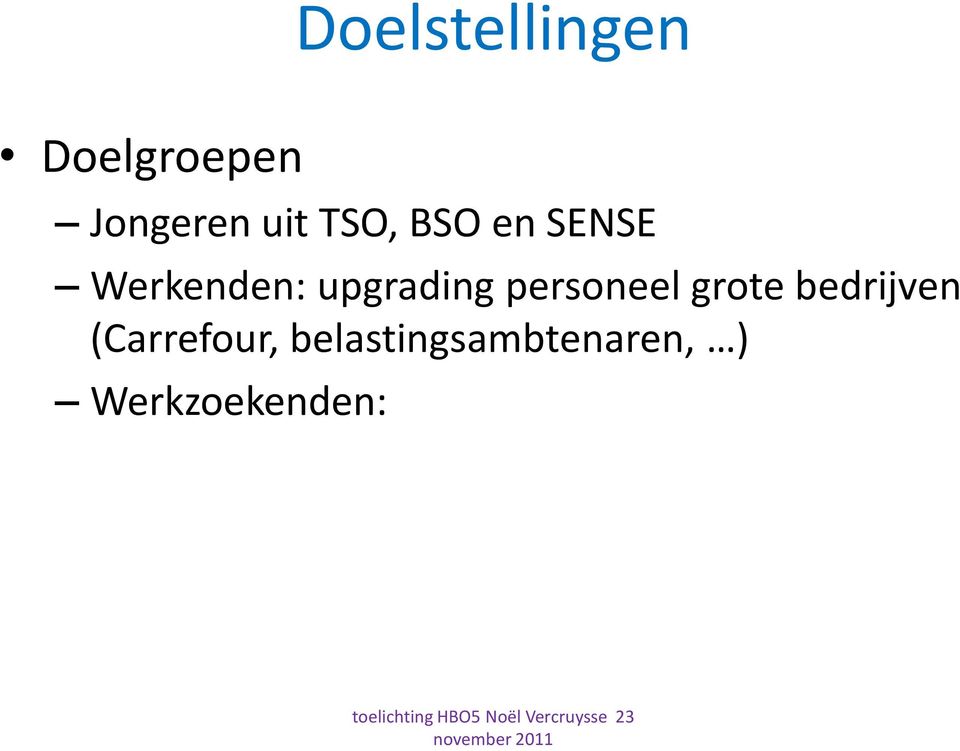 upgrading personeel grote bedrijven