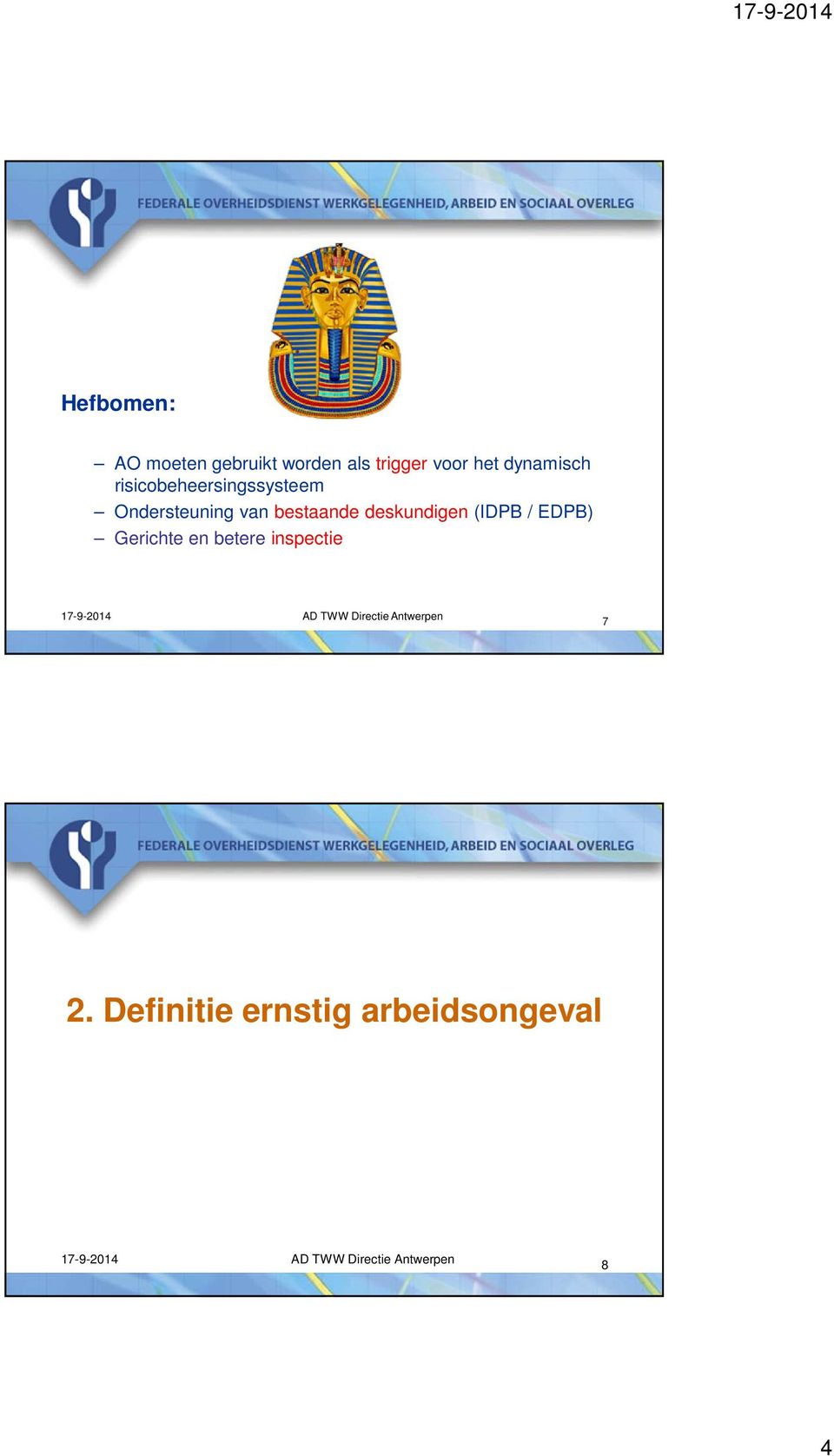 van bestaande deskundigen (IDPB / EDPB) Gerichte en