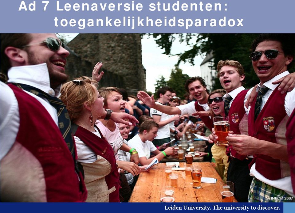 2009 0 2005 2006 2007 2008 2009 2010 Gemiddelde studieschuld 2011: 14.