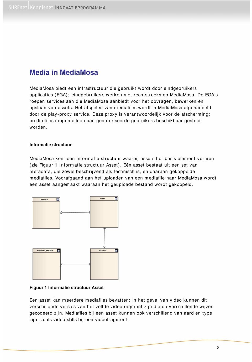 Deze proxy is verantwoordelijk voor de afscherming; media files mogen alleen aan geautoriseerde gebruikers beschikbaar gesteld worden.