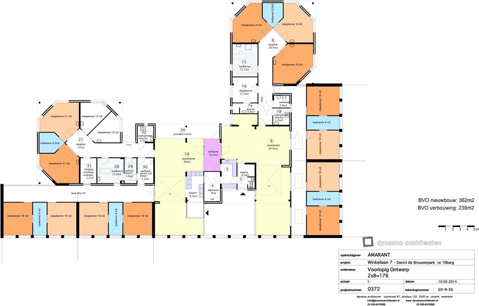 6m2 kruipluik 29 schoon linnen 5.8m2 32 rolstoeltoilet douche 4.7m2 30 werkkast annex vuil linnen 7.