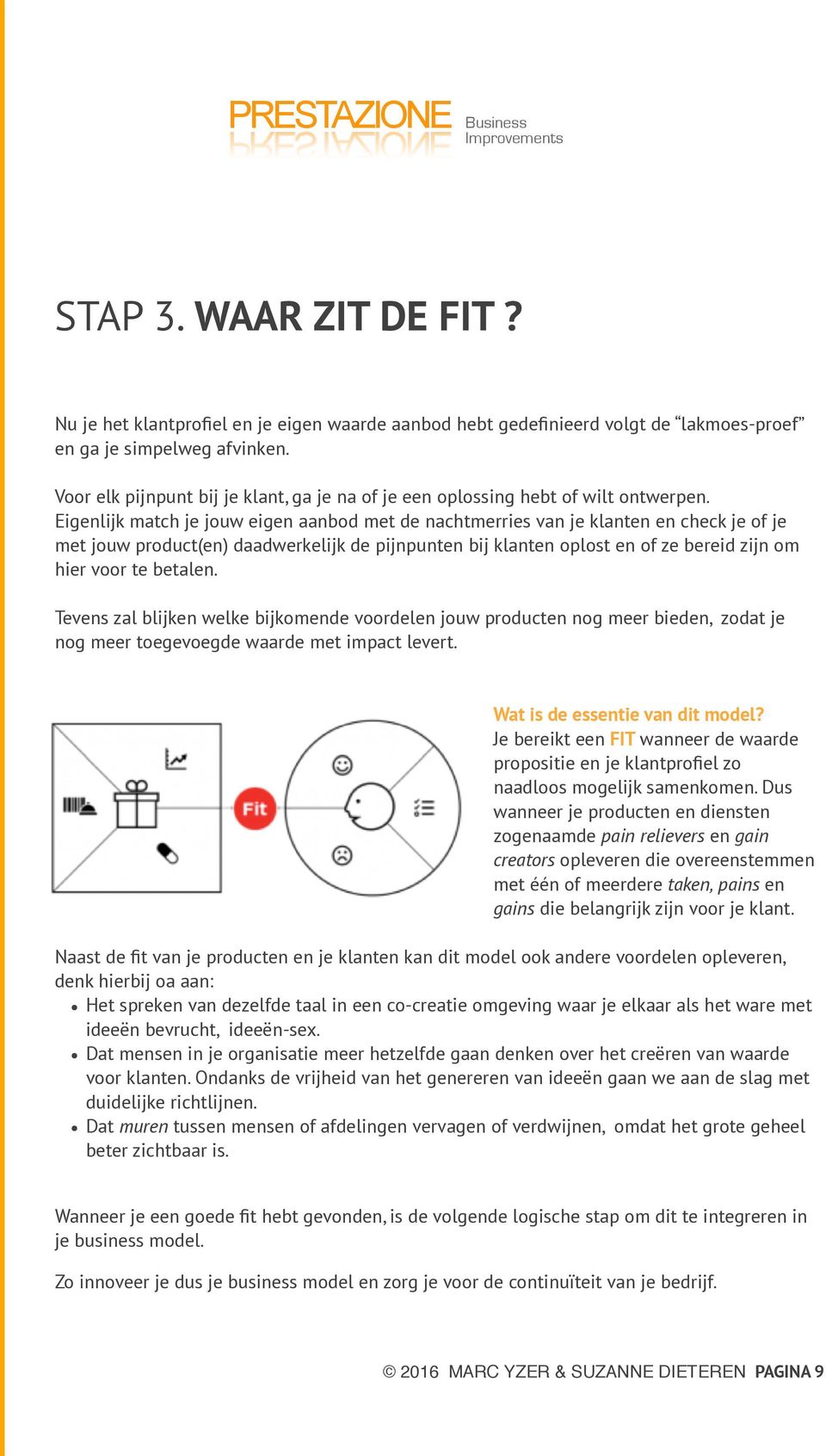 Eigenlijk match je jouw eigen aanbod met de nachtmerries van je klanten en check je of je met jouw product(en) daadwerkelijk de pijnpunten bij klanten oplost en of ze bereid zijn om hier voor te