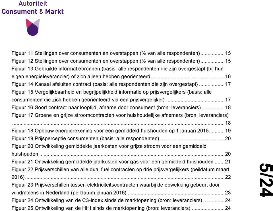 .. 16 Figuur 14 Kanaal afsluiten contract (basis: alle respondenten die zijn overgestapt).