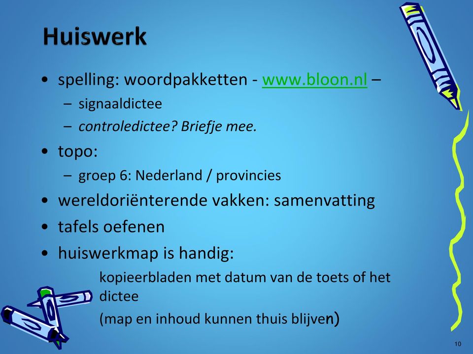 topo: groep 6: Nederland / provincies wereldoriënterende vakken:
