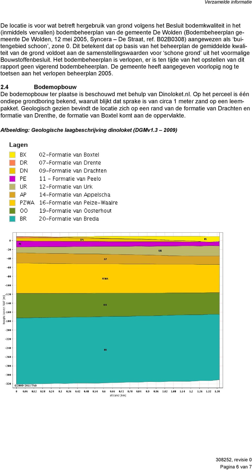 Dit betekent dat op basis van het beheerplan de gemiddelde kwaliteit van de grond voldoet aan de samenstellingswaarden voor schone grond uit het voormalige Bouwstoffenbesluit.