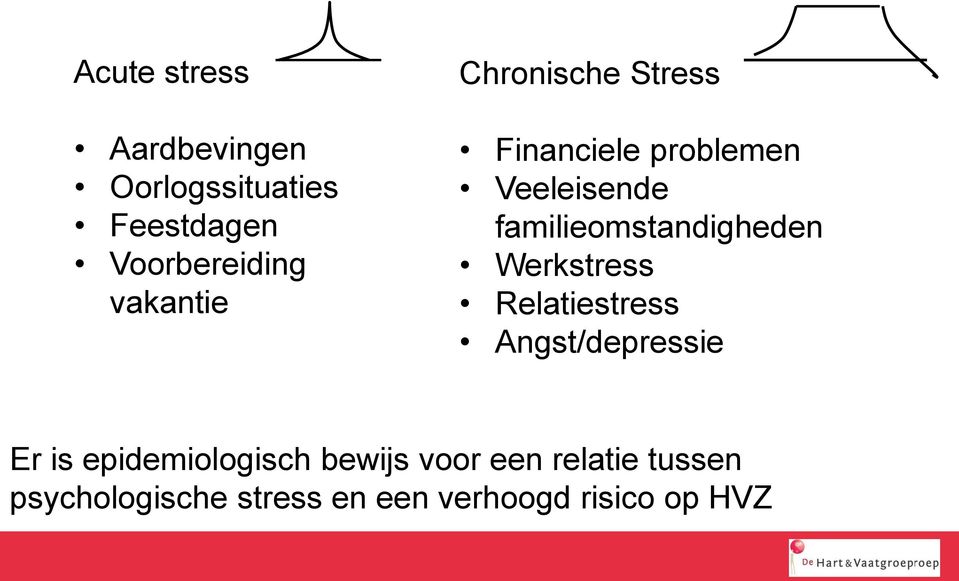 familieomstandigheden Werkstress Relatiestress Angst/depressie Er is