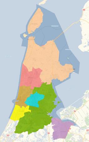 Regio indeling Voor meeste cijfers is de corop