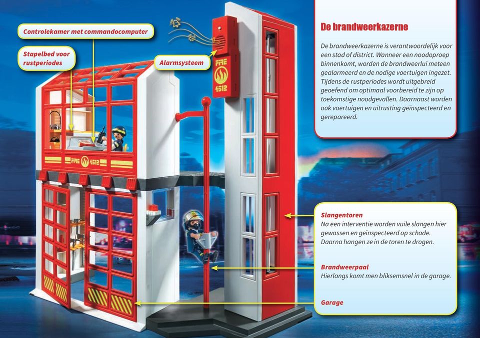 Tijdens de rustperiodes wordt uitgebreid geoefend om optimaal voorbereid te zijn op toekomstige noodgevallen.