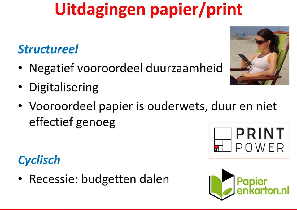 Vooroordeel papier is ouderwets, duur en niet