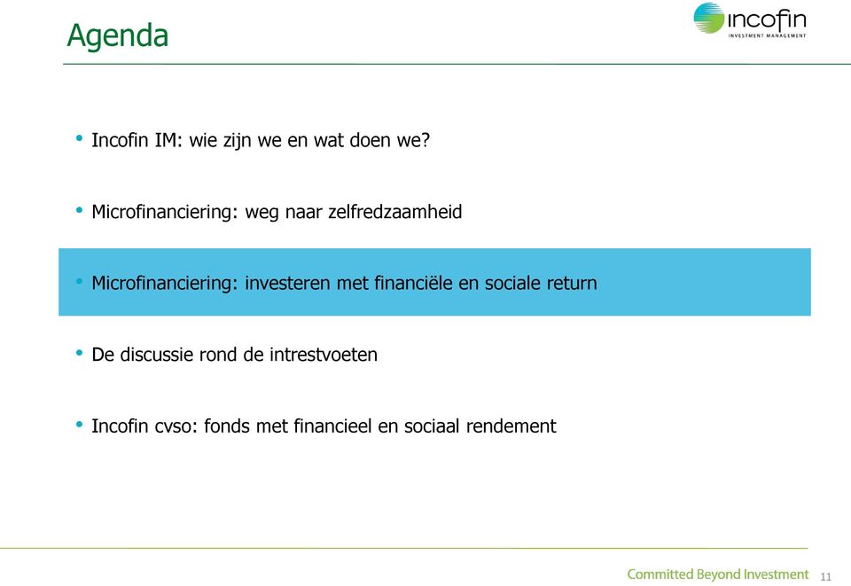 Microfinanciering: investeren met financiële en sociale