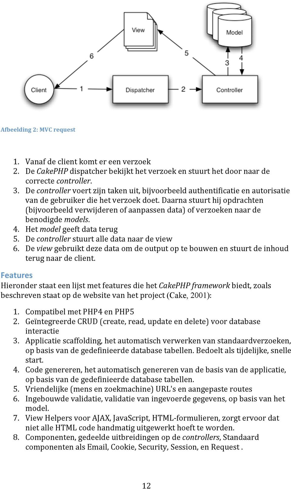 daarnastuurthijopdrachten (bijvoorbeeldverwijderenofaanpassendata)ofverzoekennaarde benodigdemodels. 4. Hetmodelgeeftdataterug 5. Decontrollerstuurtalledatanaardeview 6.