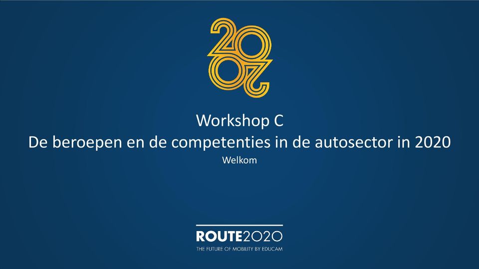 autosector in 2020 Welkom