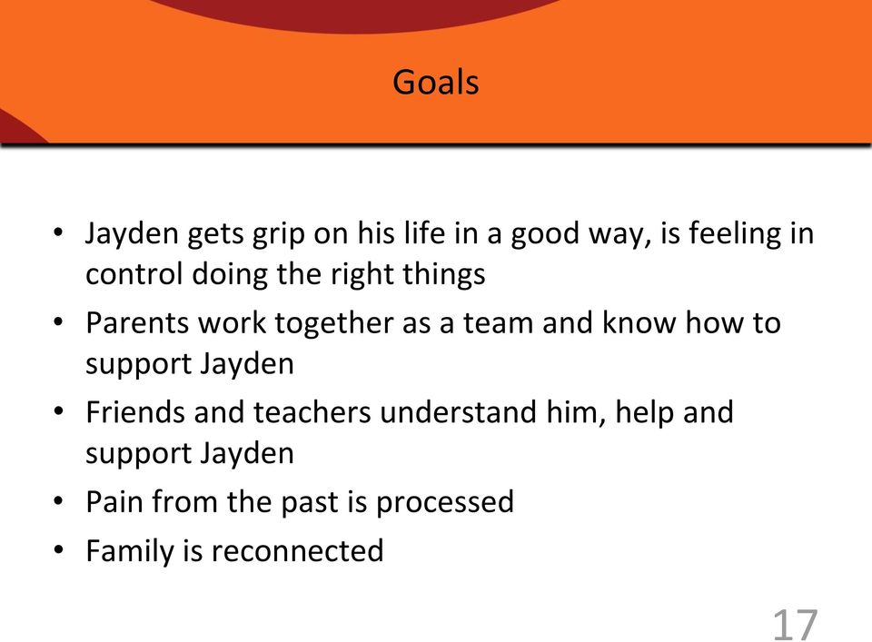 know how to support Jayden Friends and teachers understand him, help