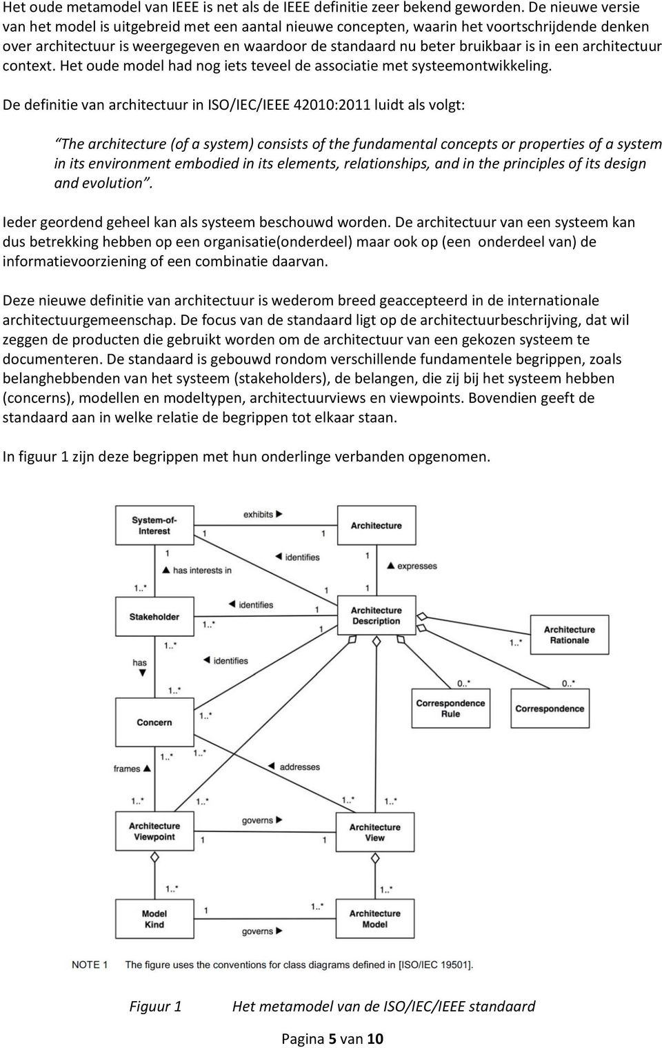 architectuur context. Het oude model had nog iets teveel de associatie met systeemontwikkeling.