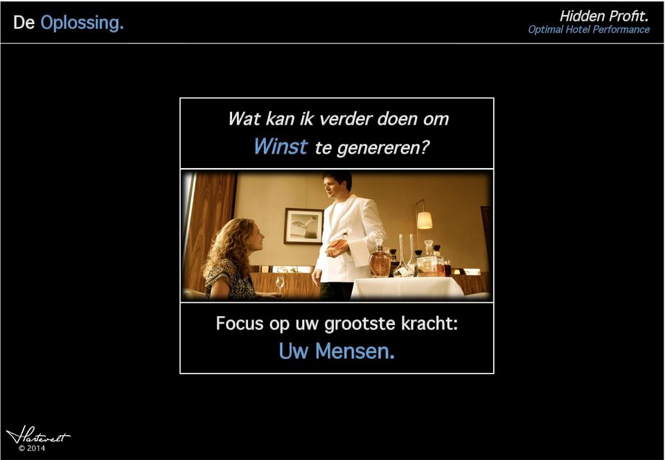 om! Winst te genereren?