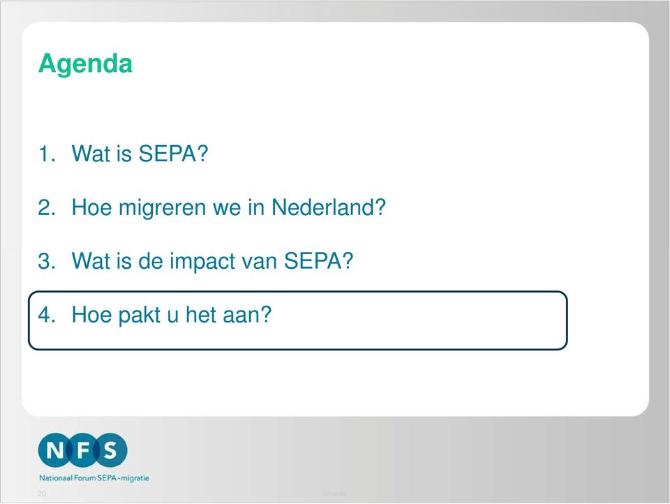 3. Wat is de impact van SEPA?