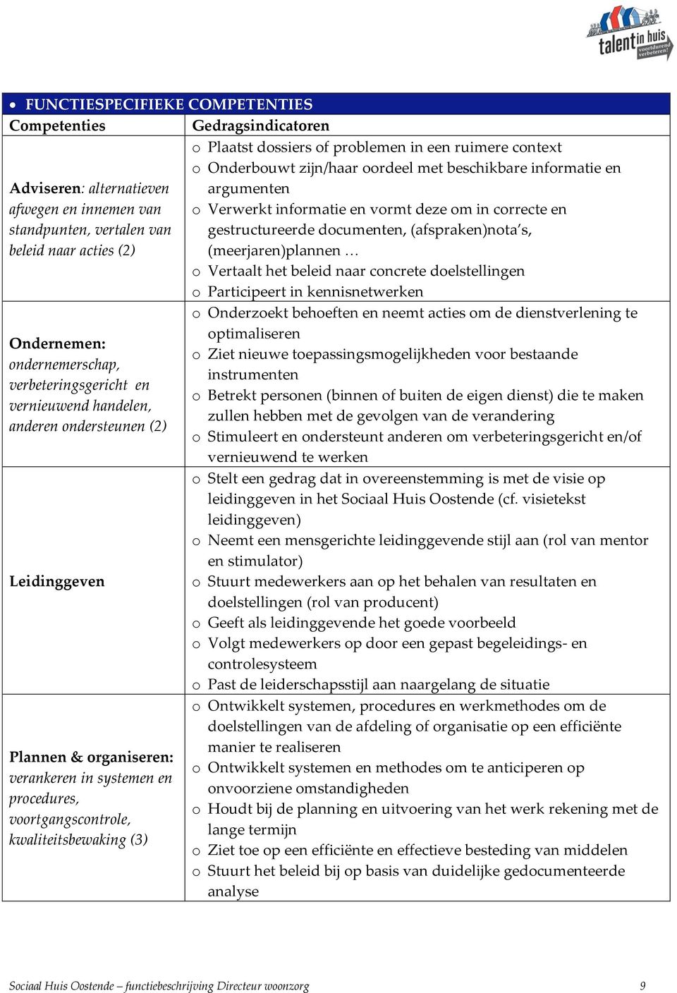 prblemen in een ruimere cntext Onderbuwt zijn/haar rdeel met beschikbare infrmatie en argumenten Verwerkt infrmatie en vrmt deze m in crrecte en gestructureerde dcumenten, (afspraken)nta s,