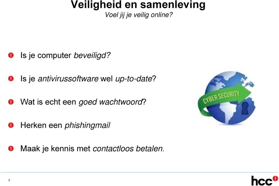 Is je antivirussoftware wel up-to-date?