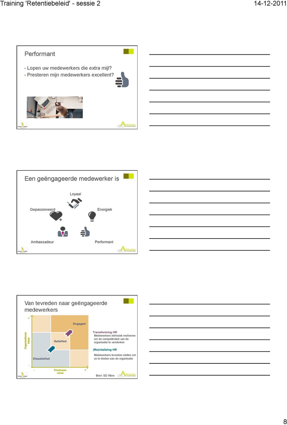 tevreden naar geëngageerde medewerkers Medewerkers intrinsiek motiveren om de competitiviteit