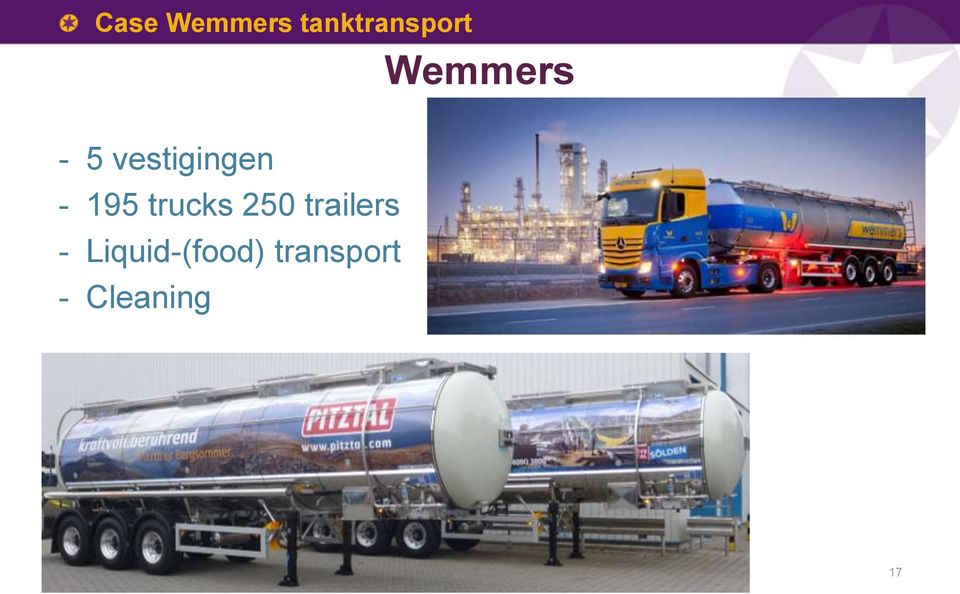 195 trucks 250 trailers -