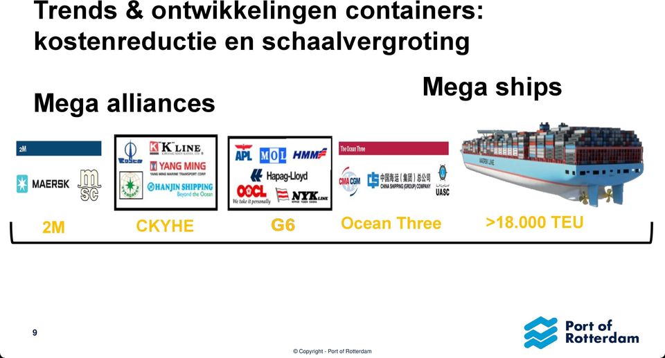 schaalvergroting Mega alliances