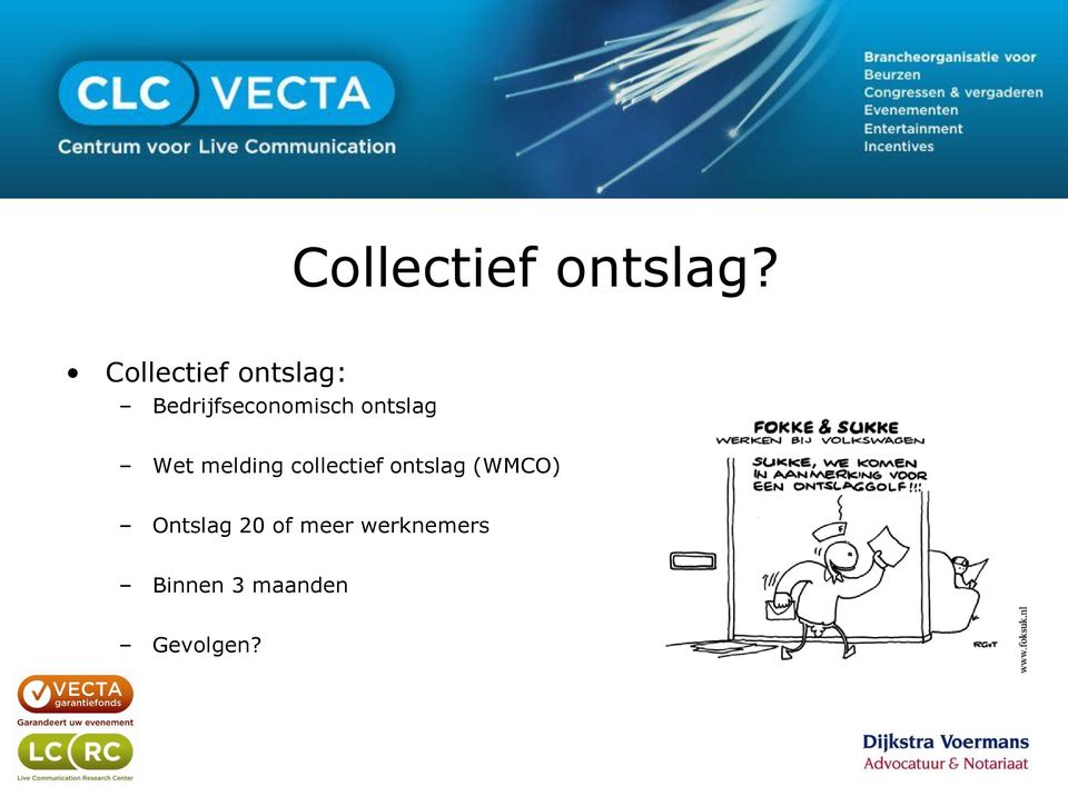 ontslag Wet melding collectief ontslag