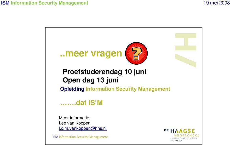 Security Management.