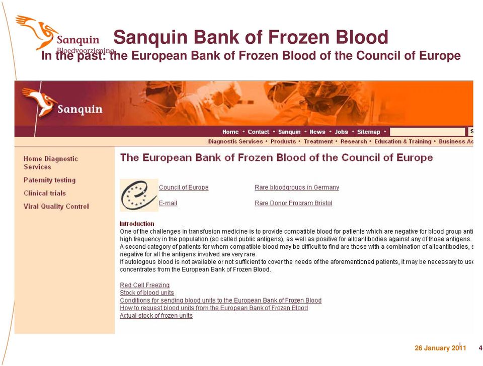 Frozen Blood of the Council of