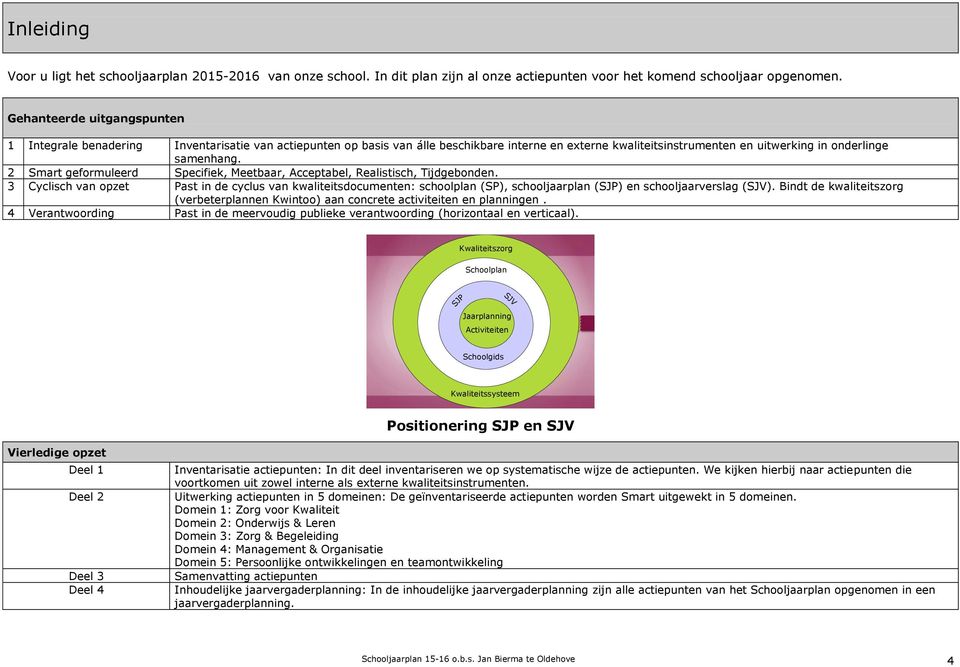 2 Smart geformuleerd Specifiek, Meetbaar, Acceptabel, Realistisch, Tijdgebonden.