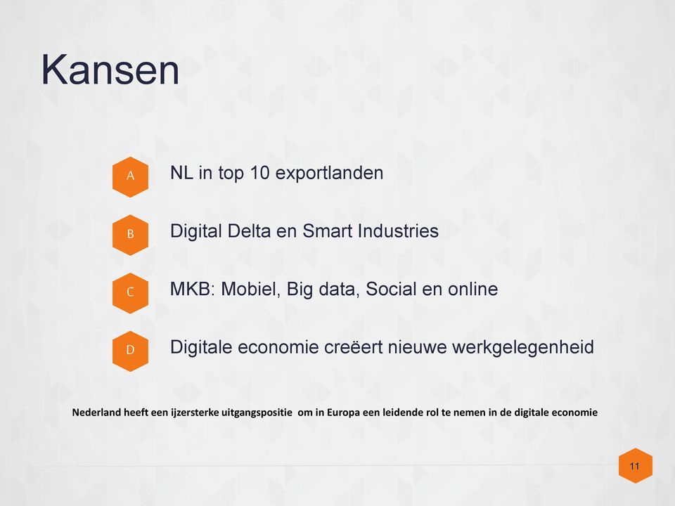 economie creëert nieuwe werkgelegenheid Nederland heeft een