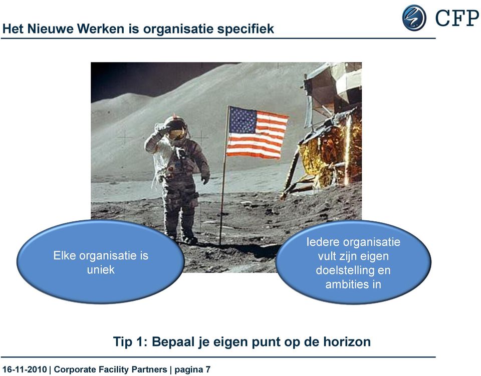 doelstelling en ambities in Tip 1: Bepaal je eigen punt