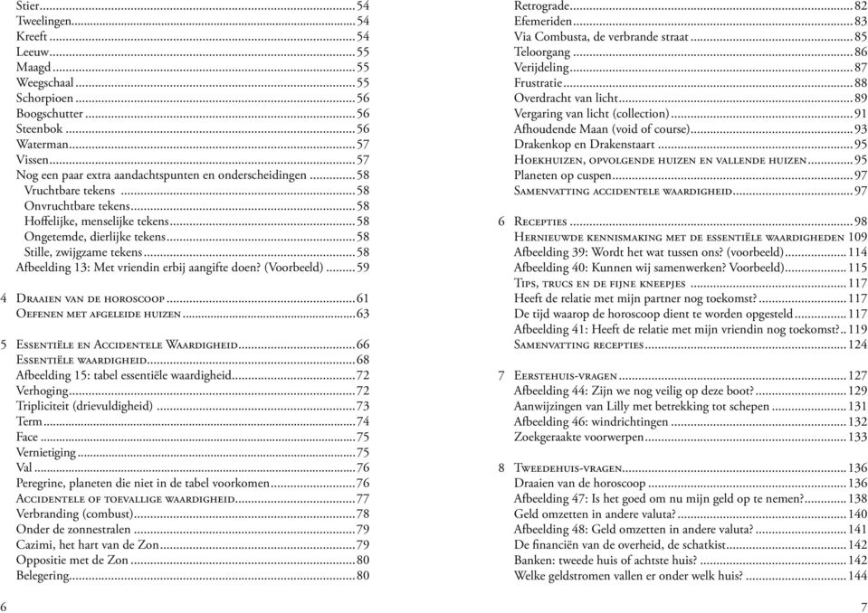 ..58 Stille, zwijgzame tekens...58 Afbeelding 13: Met vriendin erbij aangifte doen? (Voorbeeld)...59 4 Draaien van de horoscoop...61 Oefenen met afgeleide huizen.