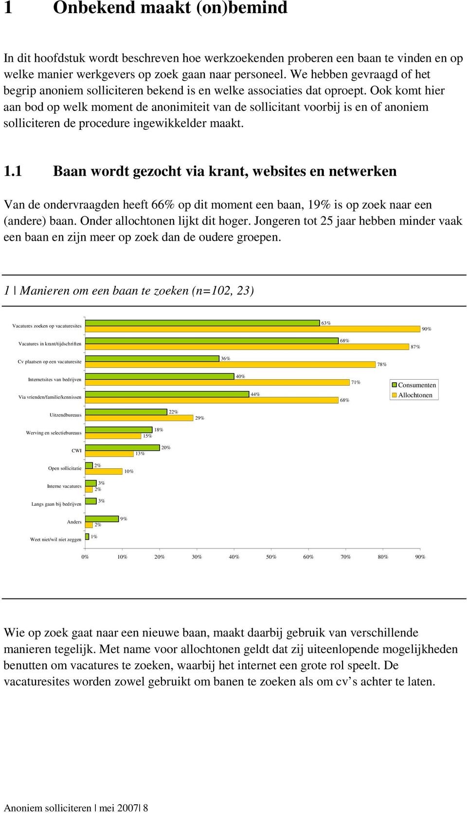 Ook komt hier aan bod op welk moment de anonimiteit van de sollicitant voorbij is en of anoniem solliciteren de procedure ingewikkelder maakt. 1.