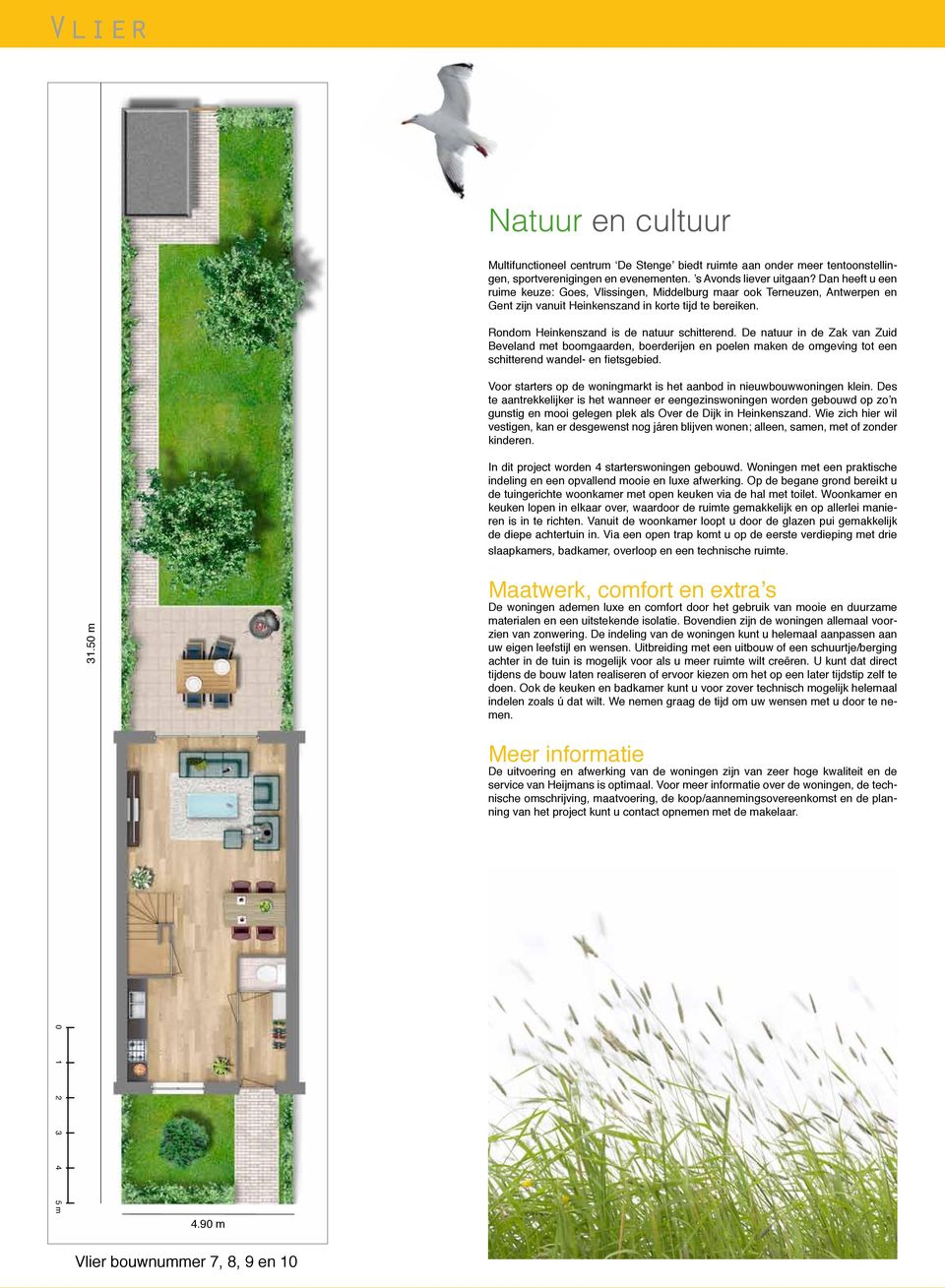 De natuur in de Zak van Zuid Beveland met boomgaarden, boerderijen en poelen maken de omgeving tot een schitterend wandel- en fietsgebied.