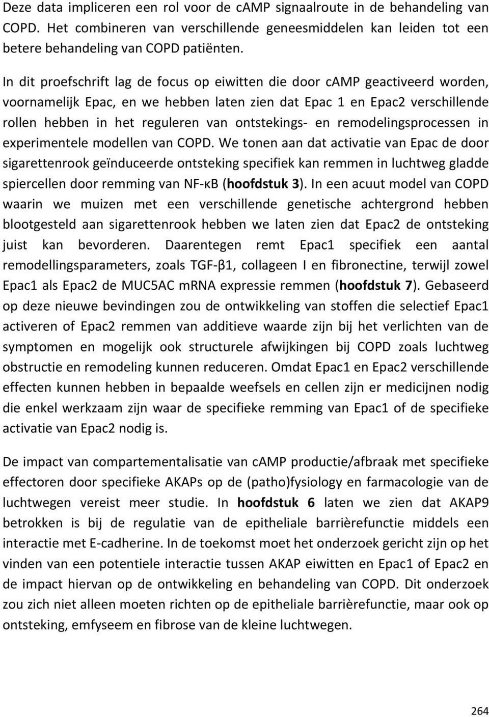 ontstekings en remodelingsprocessen in experimentele modellen van COPD.