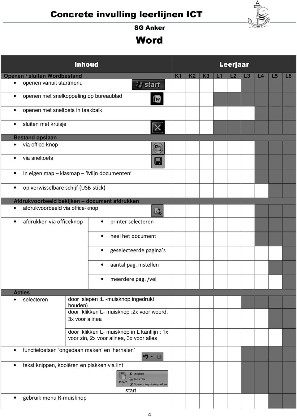 printer selecteren heel het document geselecteerde pagina s aantal pag. instellen meerdere pag.