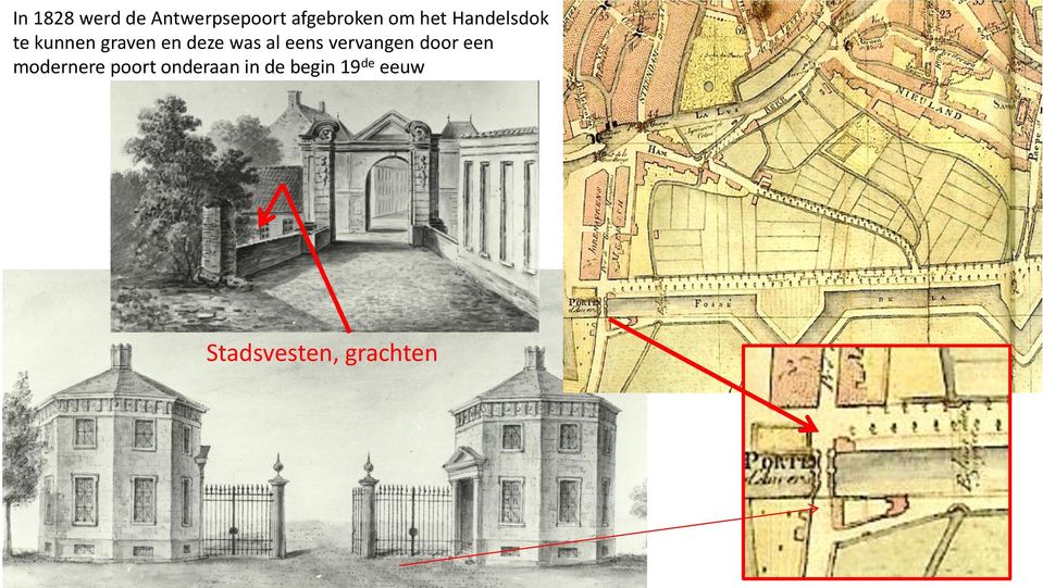 eens vervangen door een modernere poort