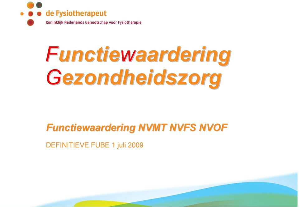 NVFS NVOF DEFINITIEVE