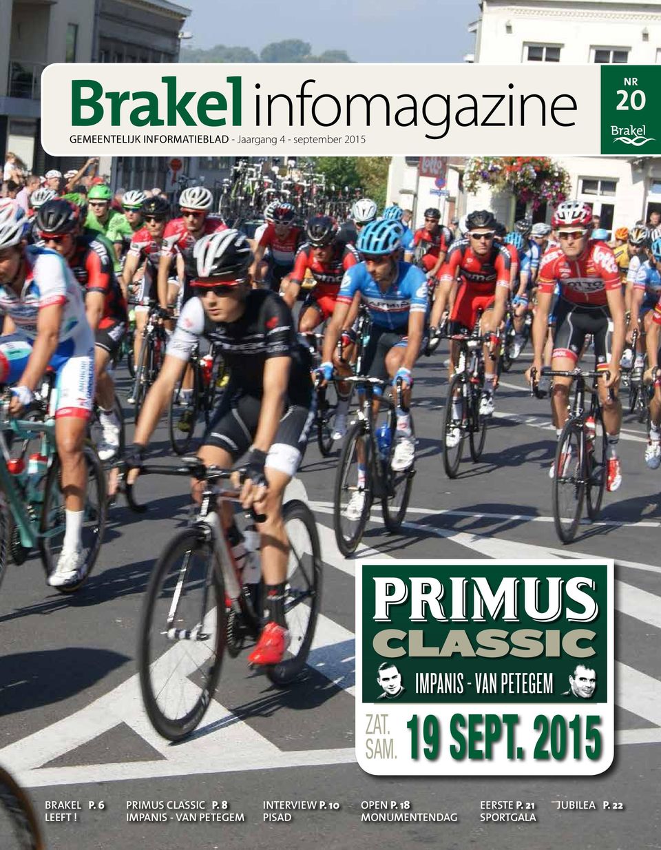 PRIMUS CLASSIC P. 8 IMPANIS - VAN PETEGEM INTERVIEW P.